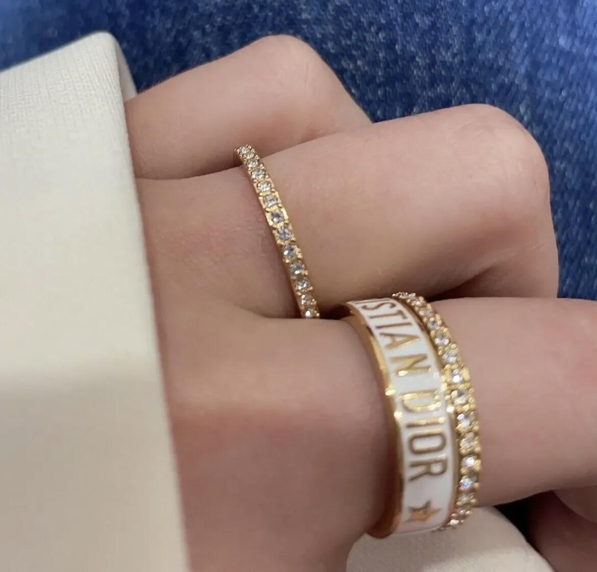 《話題☆》DIOR CODE リングセット